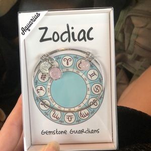 New! Gemstone Guardians Aquarius Charm Bracelet